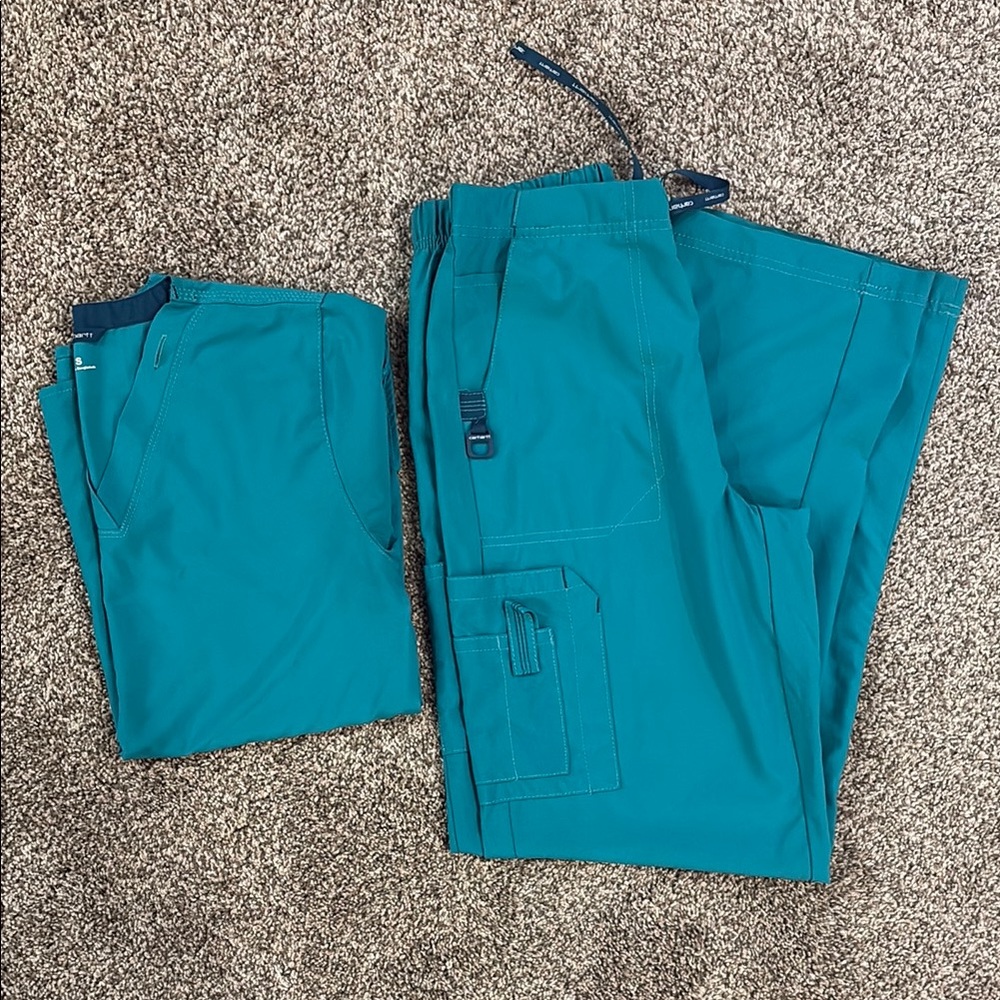 Carhartt Force Flex Women’s Scrubs Teal Small